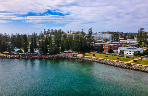 Picture of Port Macquarie water coastline